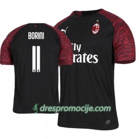 AC Milan Dres Fabio Borini 11 Treći 2018/19 Kratkih Rukava